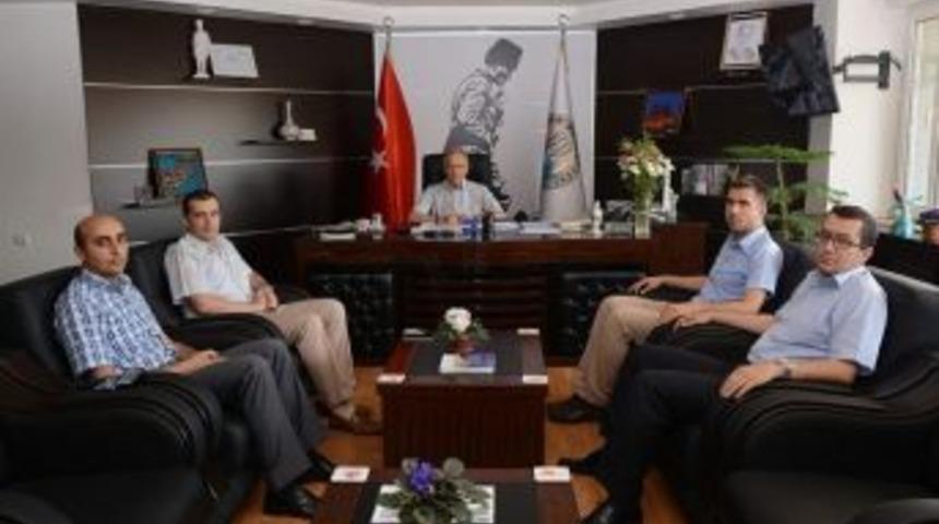 Hakim Savcılardan Başkan Acar&rsquo;a Veda Ziyareti