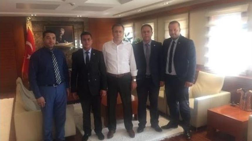 Diriliş Başkanları Gaziantep Valisi Sayın Ali Yerlikaya`yı Ziyaret Etti.