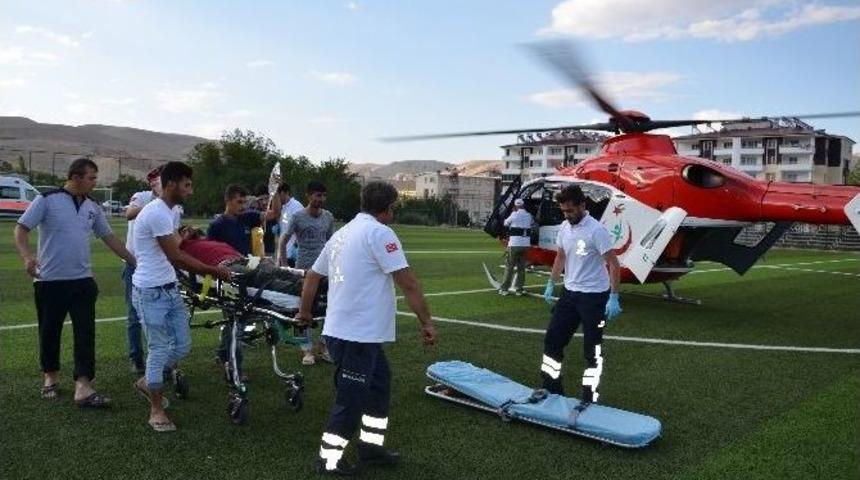 Hava Ambulansı Bir Can Kurtardı