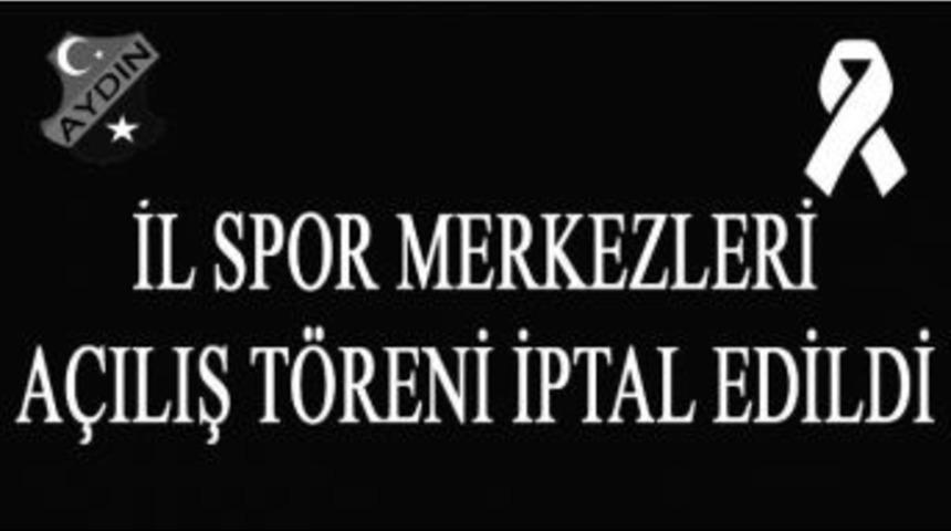 Aydın’da İl Spor Merkezi Açılışı İptal Edildi