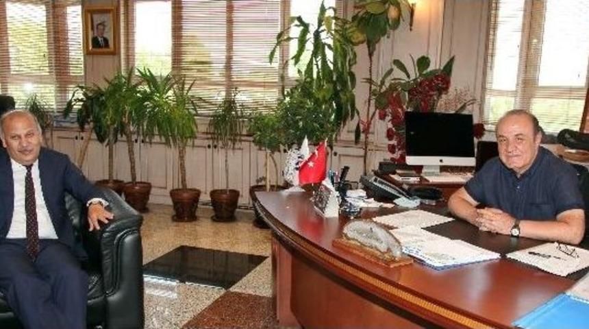 Başsavcı Bayır&rsquo;dan Rekt&ouml;r Coşkun&rsquo;a Veda Ziyareti