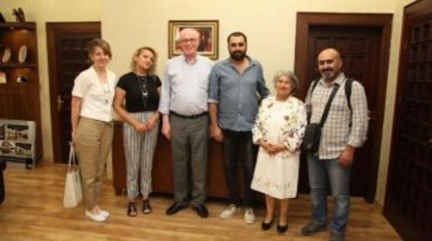 Tpd Eskişehir Şubesi&rsquo;nden Başkan Kurt&rsquo;a Ziyaret