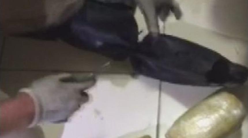 Stepne Lastiğinde Eroin Sevkıyatı