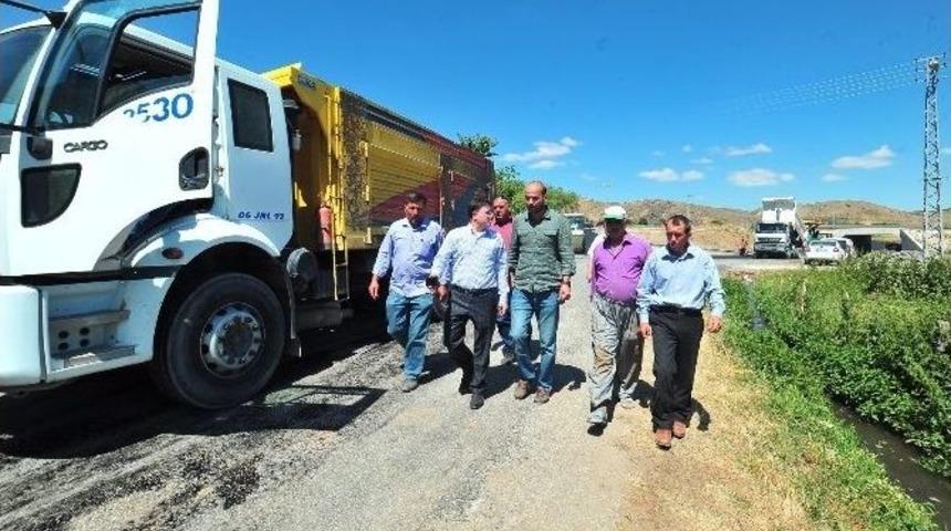 Yozgat&rsquo;ta Yol Yapım &Ccedil;alışmaları Hızlandı