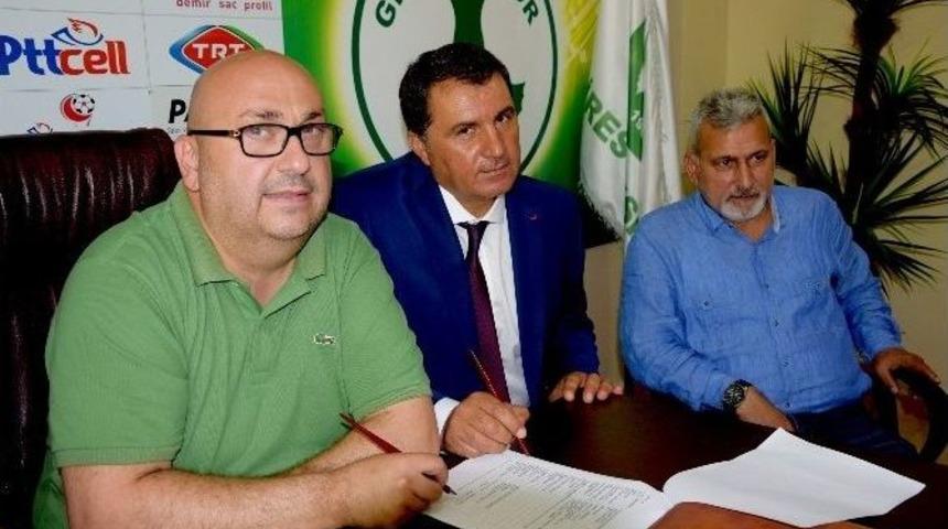 Giresunspor&rsquo;da Mustafa Kaplan D&ouml;nemi Başladı