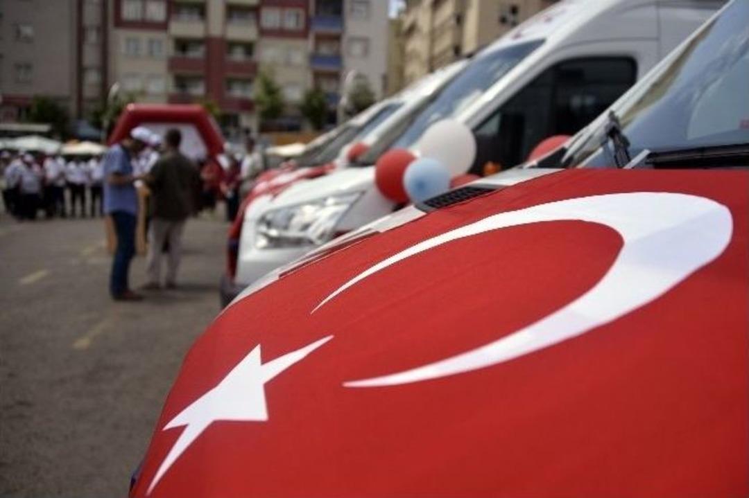 G&uuml;m&uuml;şhane&rsquo;ye 7 Yeni Ambulans