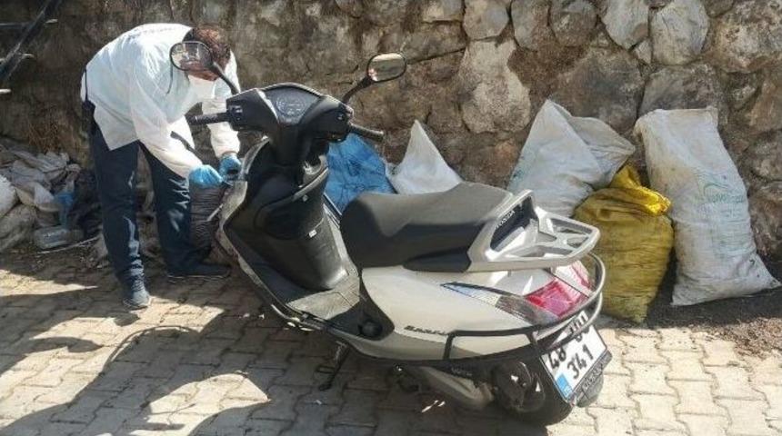 Bodrum&rsquo;dan &Ccedil;alınan Motosiklet Milas&rsquo;ta Bulundu
