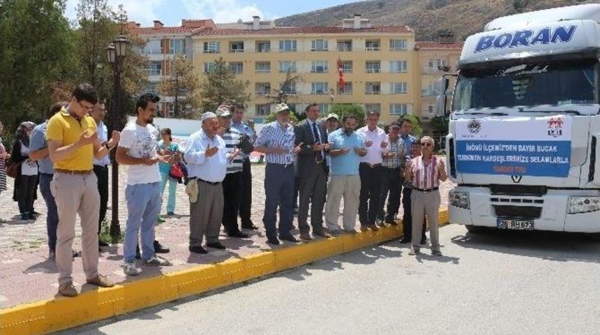 Kahraman İl&ccedil;eden Kahraman T&uuml;rkmenlere Yardım