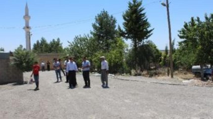 Samsat&rsquo;ta K&ouml;ylere Kiltli Parke Taş D&ouml;şeniyor