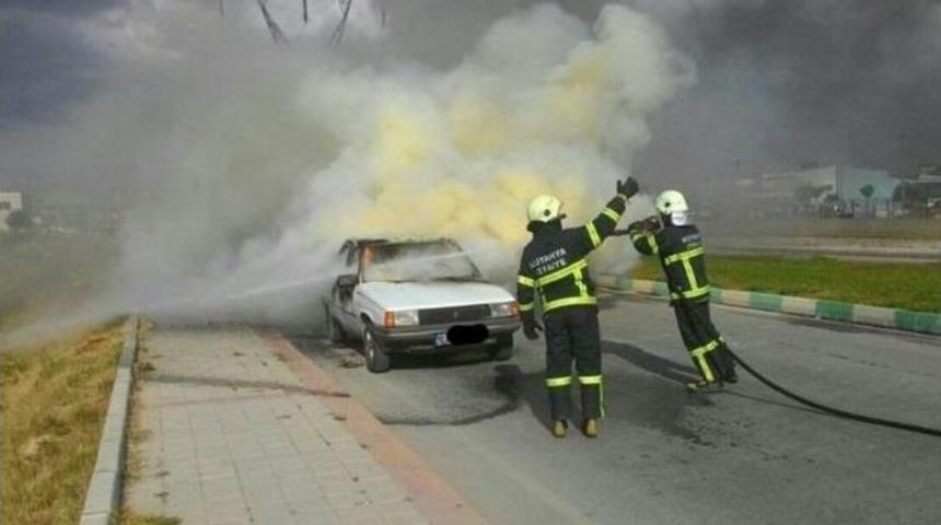 K&uuml;tahya&rsquo;da Ara&ccedil; Yangını