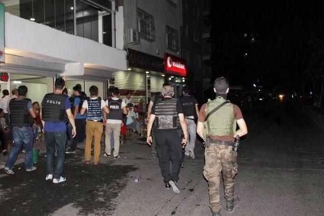 Diyarbakır Polisinden Helikopter Destekli Huzur Ve Güven Operasyonu