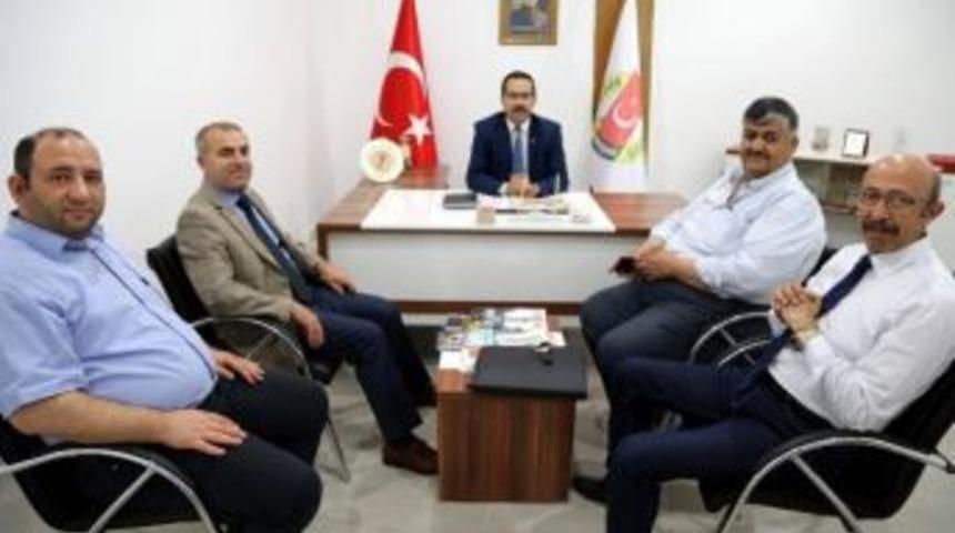 Milli Eğitim M&uuml;d&uuml;r&uuml; Demir&rsquo;den Gazeteciler Cemiyetine Ziyaret