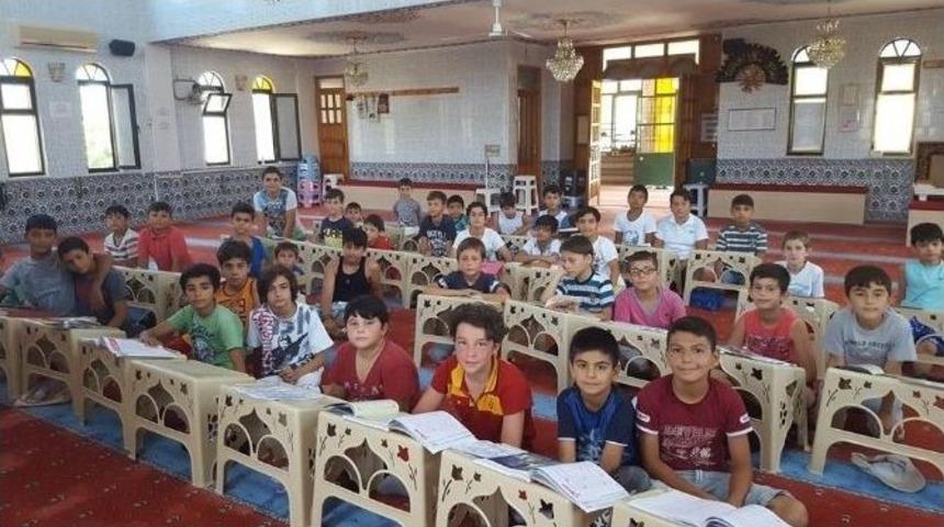 Didim İl&ccedil;e M&uuml;ft&uuml;s&uuml; Taş&ccedil;ı&rsquo;dan Yaz Kuran Kurslarına Ziyaret