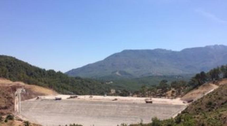 Adrasan Barajı&rsquo;nda &Ccedil;alışmalar Devam Ediyor