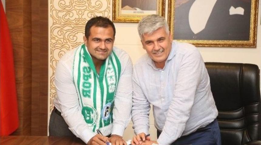 Başpehlivan Mehmet Yeşil Yeşil, Serik Belediyesi&rsquo;nde