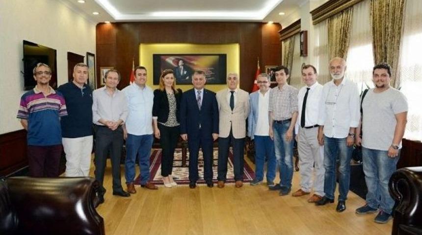 Vali Yazıcı, Bgc Y&ouml;netimini Ağırladı