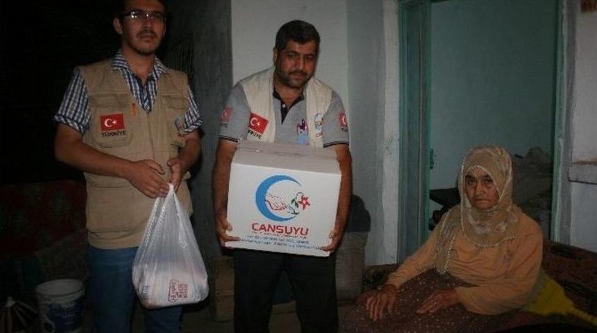 Cansuyu Derneği&rsquo;nden Ramazan Yardımı