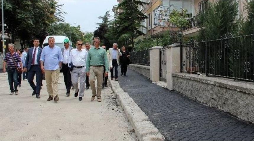 &Ccedil;ankaya Belediye Başkanı Taşdelen Sahaya &Ccedil;ıktı