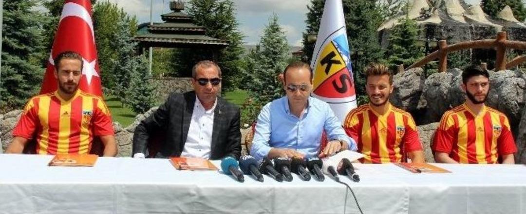 Kayserispor&rsquo;dan 3 İmza Birden