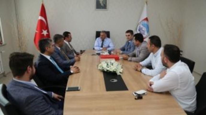 Birlik Vakfı Kayseri Şubesi Melikgazi Belediyesini Ziyaret Etti