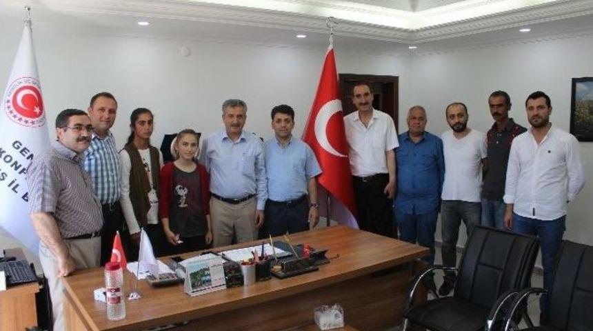 Teog Birincileri Altınla &Ouml;d&uuml;llendirildi