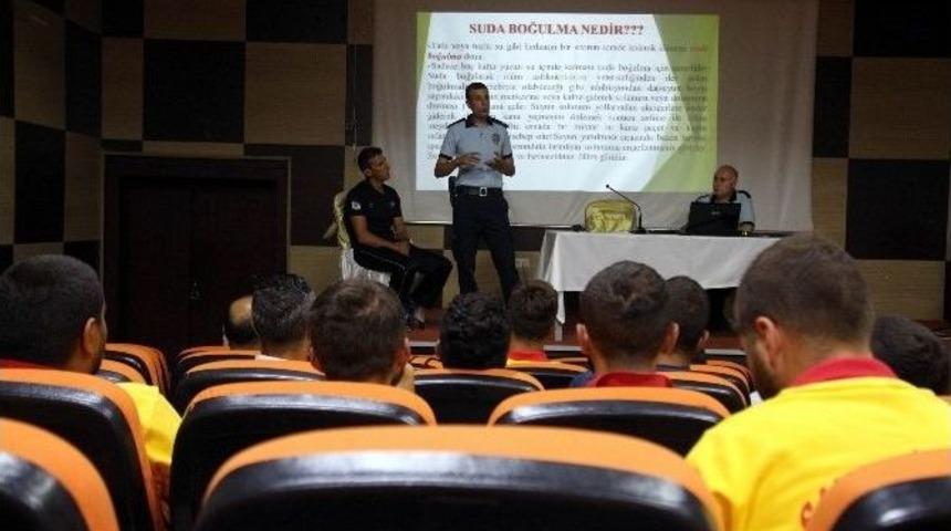 Dalgı&ccedil; Polislerden Cankurtaranlara Eğitim