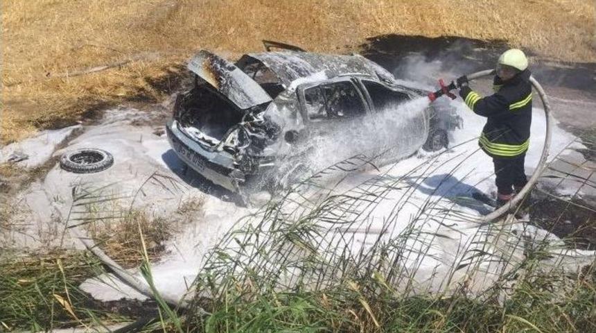 Yanan Ara&ccedil;tan Son Anda Kurtuldular