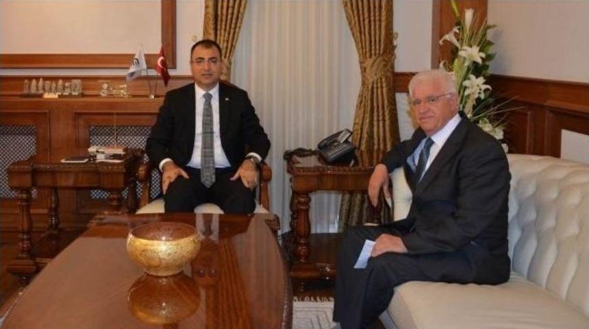Başkan Millioğulları&rsquo;ndan Vali Toprak&rsquo;a Hayırlı Olsun Ziyareti