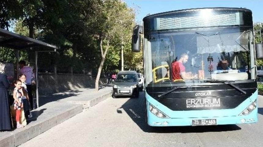 Erzurum&rsquo;da Bayramda Toplu Taşıma &Uuml;cretsiz