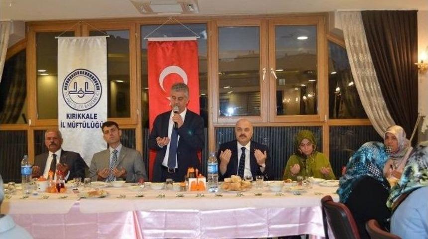 M&uuml;ft&uuml;l&uuml;k Gazi Ve Şehit Ailelerini İftarda Buluşturdu