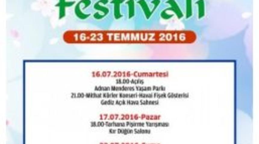 Gediz 14. Tarhana Festivali 16-23 Temmuz&rsquo;da