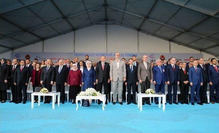 Osmangazi Köprüsü, Cumhurbaşkanı’nın Katıldığı Törenle Trafiğe Açıldı G2