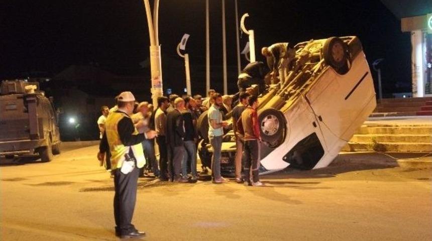 Ağrı&rsquo;da Trafik Kazası: 6 Yaralı