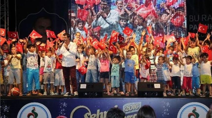 Pamukkale&rsquo;de &Ccedil;ocuklar Eğlendi