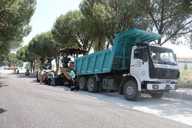 Hacırahmanlı’daki Asfalt Çalışması Bayram Öncesi Tamamlanacak