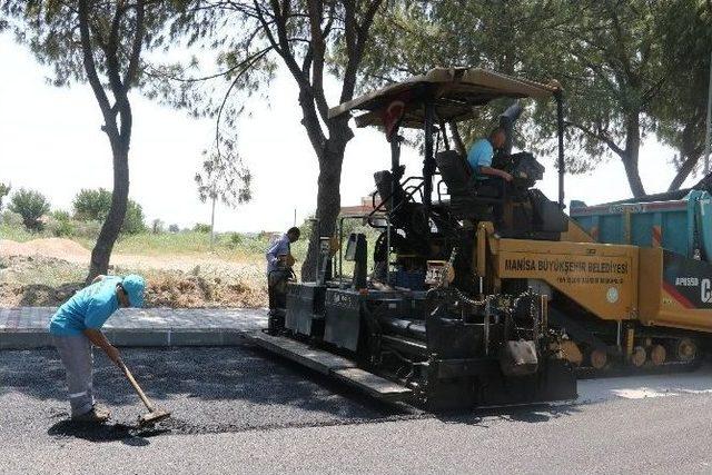 Hacırahmanlı’daki Asfalt Çalışması Bayram Öncesi Tamamlanacak