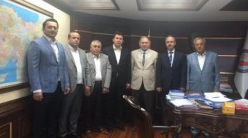 Ulupınar, Mahalli İdareler Genel M&uuml;d&uuml;r&uuml; &Ouml;mer Doğanay&rsquo;ı Ziyaret Etti