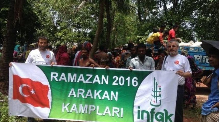 Aydın İnfak Derneği Arakan&rsquo;a Yardım Eli Uzattı