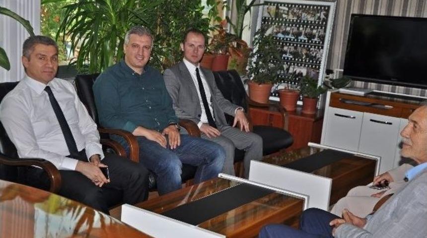 Tp Genel M&uuml;d&uuml;r&uuml; Besim Şişman&rsquo;dan, Başkan &Ouml;zdemir&rsquo;e Ziyaret