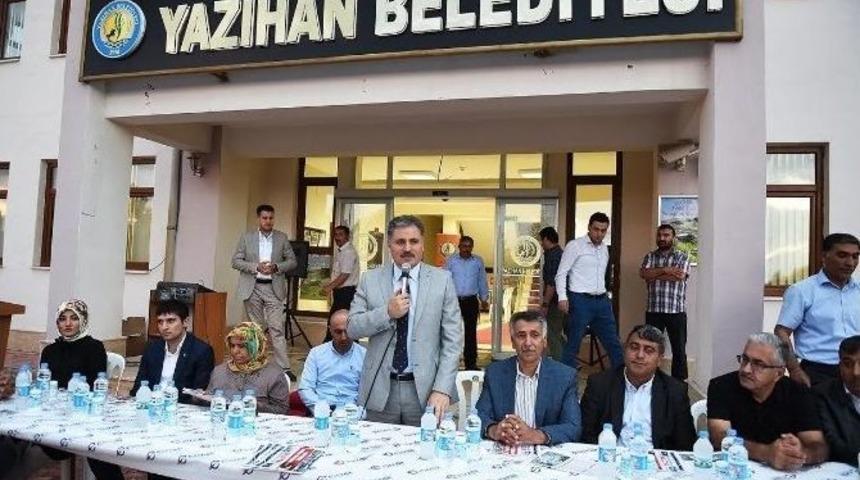 Büyükşehir Belediyesi Yazıhan’da İftar Verdi