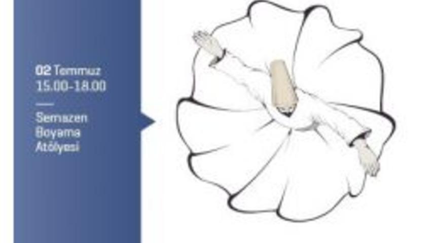 Kadınlar, At&ouml;lye &Ccedil;alışmasında Semazenleri Boyayacak