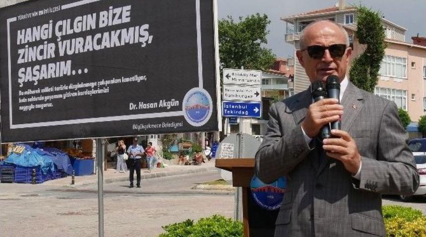 Başkan Hasan Akgün: “asla Hedeflerine Ulaşamayacaklar”