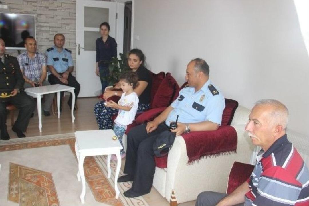 Şehit Mustafa Ayna&rsquo;nın Ailesine Ziyaret