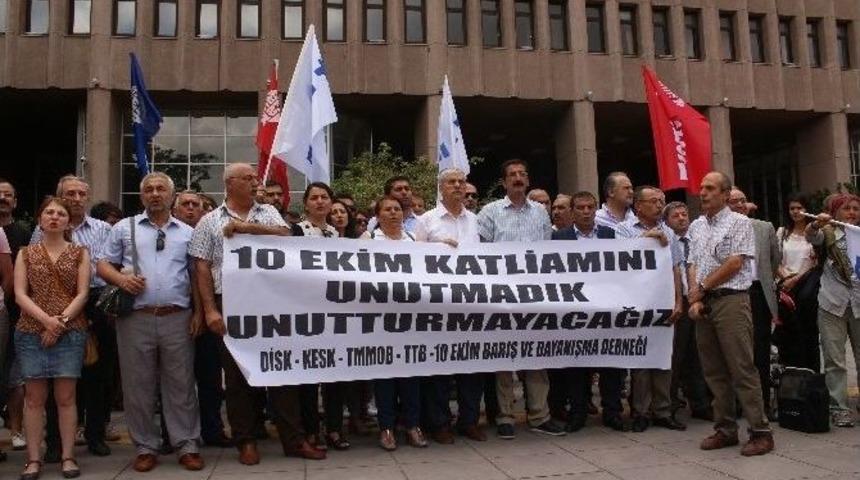 Kesk-disk- Tmmob Ve Ttb, &ldquo;ankara Katliamı&rdquo; İddianamesine İlişkin Ortak Basın A&ccedil;ıklaması Yaptı