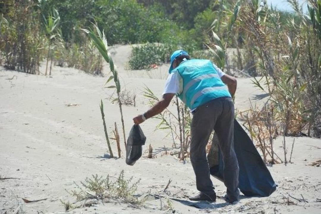 H&uuml;k&uuml;ml&uuml;ler, Karadere Sahilini Temizledi