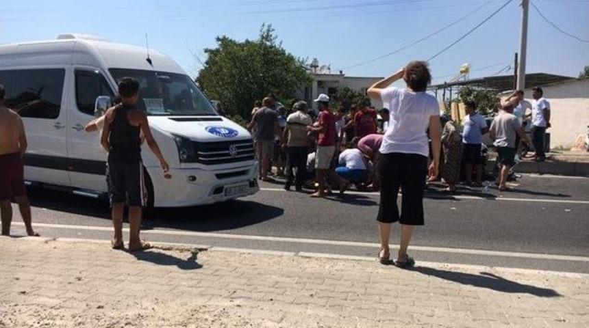 Milas&rsquo;ta Trafik Kazası: 2 Yaralı