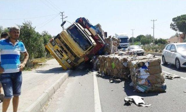 Milas’ta Trafik Kazası: 2 Yaralı