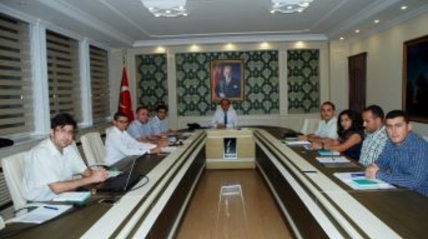 Vali Erin, İka&rsquo;dan Brifing Aldı