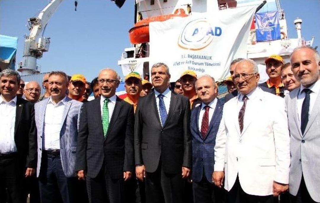 Gazze Yardım Gemisi Mersin&rsquo;den Uğurlandı