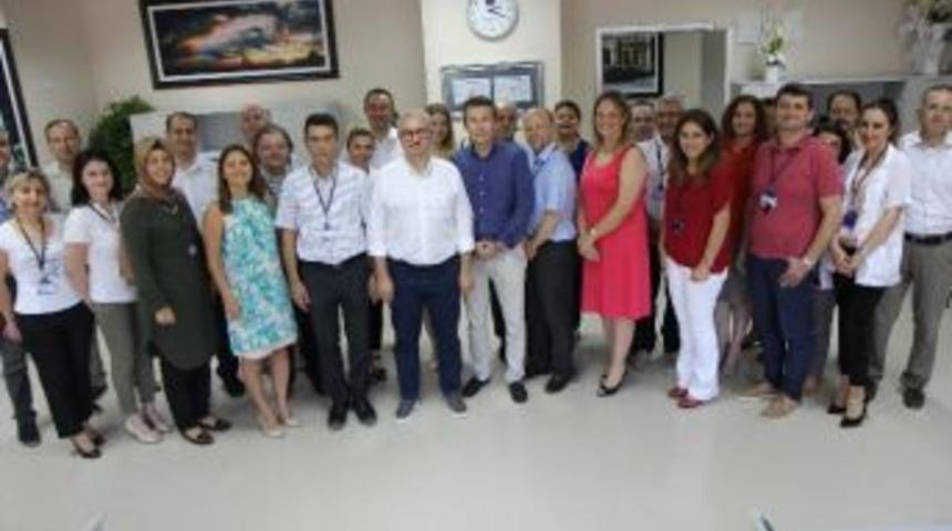 A&uuml; Hastanesi Bayramlaştı